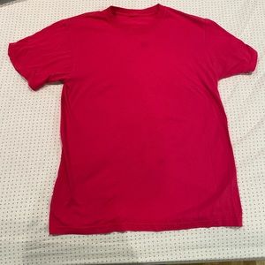 Pink short sleeve shirt size medium
